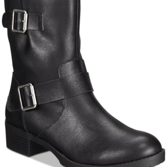 GUC Style & Co Gianara Moto Boots 6.5 - Picture 1 of 11